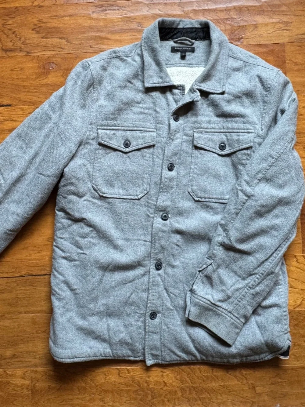 Banana Republic Sherpa Lined Jacket